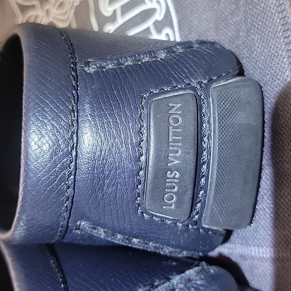 Louis Vuitton Blue leather loafer for men - Picture 7 of 13